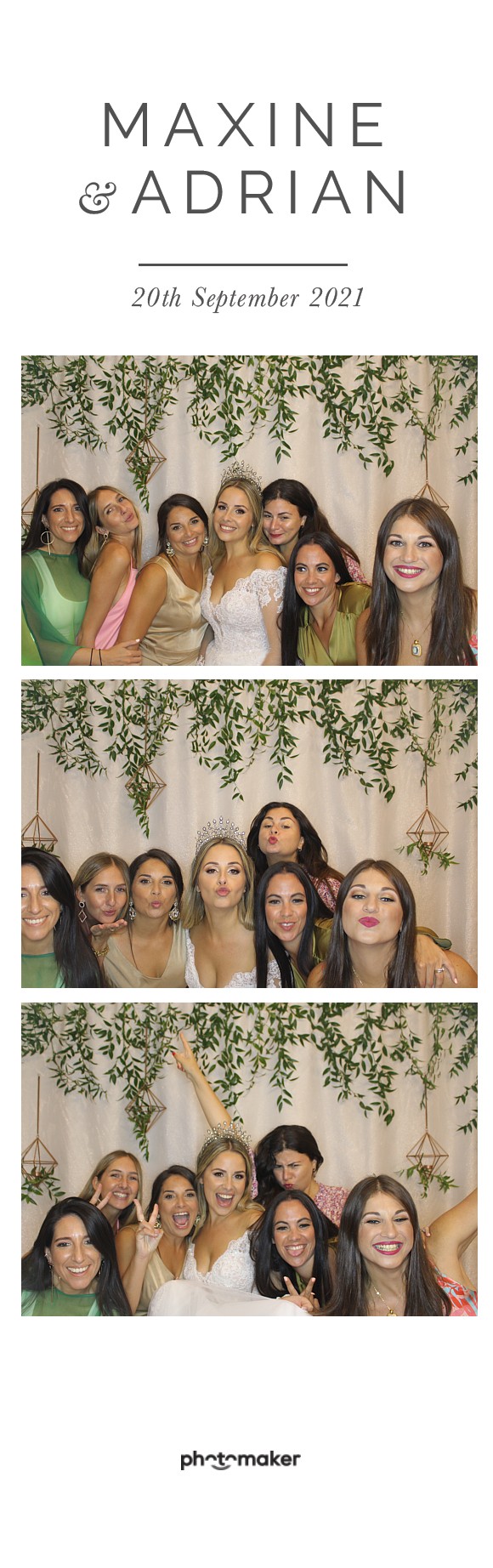 Maxine & Adrian's Wedding | View more photos from the event at gallery.photomakerphotobooth.com.mt/u/PhotomakerMalta/Maxine-Adrians-Wedding