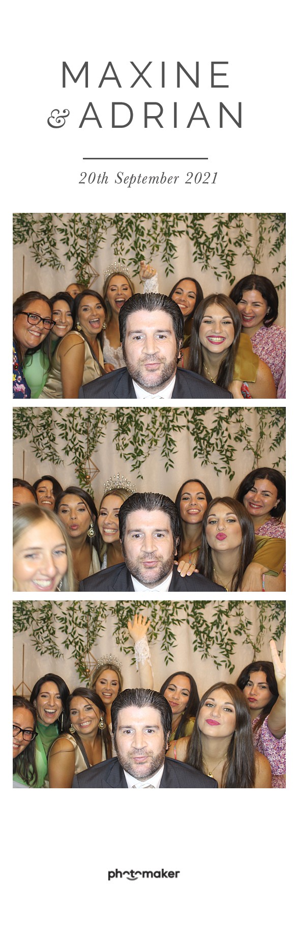 Maxine & Adrian's Wedding | View more photos from the event at gallery.photomakerphotobooth.com.mt/u/PhotomakerMalta/Maxine-Adrians-Wedding