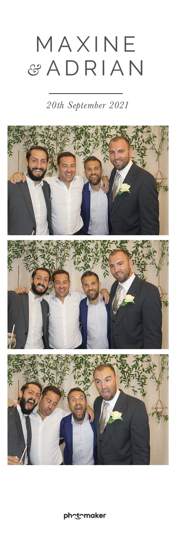 Maxine & Adrian's Wedding | View more photos from the event at gallery.photomakerphotobooth.com.mt/u/PhotomakerMalta/Maxine-Adrians-Wedding