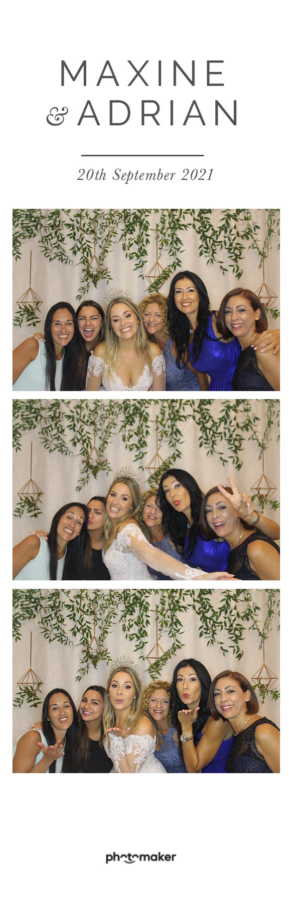 Maxine & Adrian's Wedding | View more photos from the event at gallery.photomakerphotobooth.com.mt/u/PhotomakerMalta/Maxine-Adrians-Wedding