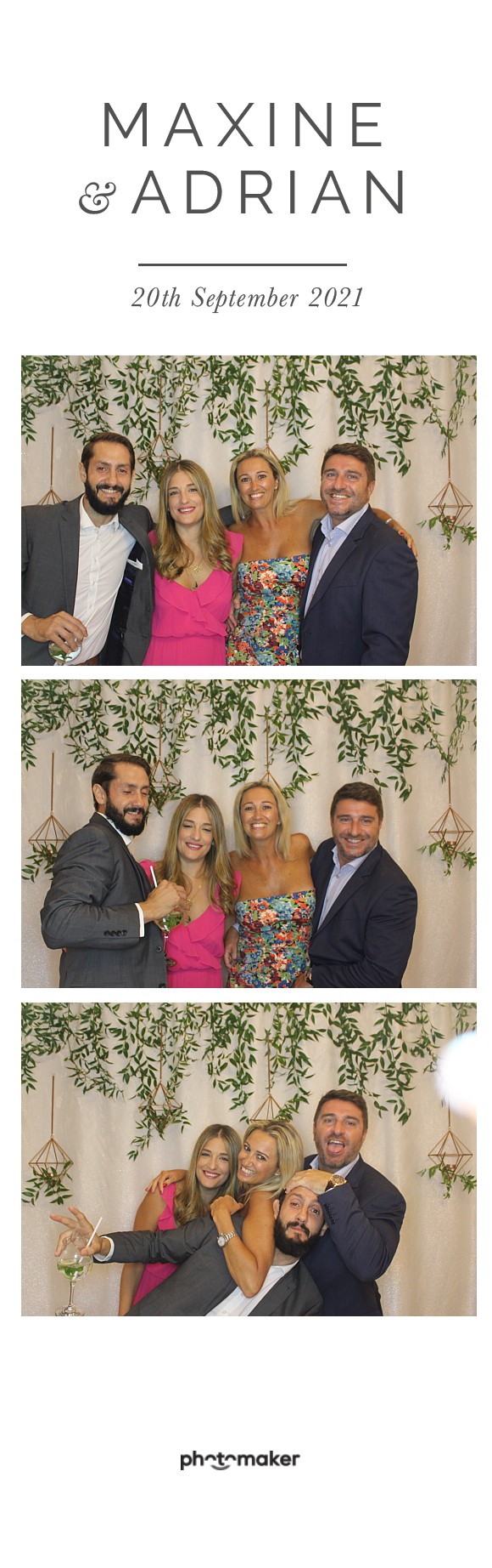 Maxine & Adrian's Wedding | View more photos from the event at gallery.photomakerphotobooth.com.mt/u/PhotomakerMalta/Maxine-Adrians-Wedding