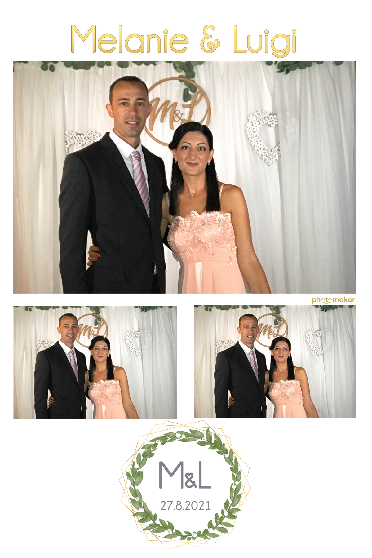 Melanie & Luigi's Wedding | View more photos from the event at gallery.photomakerphotobooth.com.mt/u/PhotomakerMalta/Melanie-Luigis-Wedding