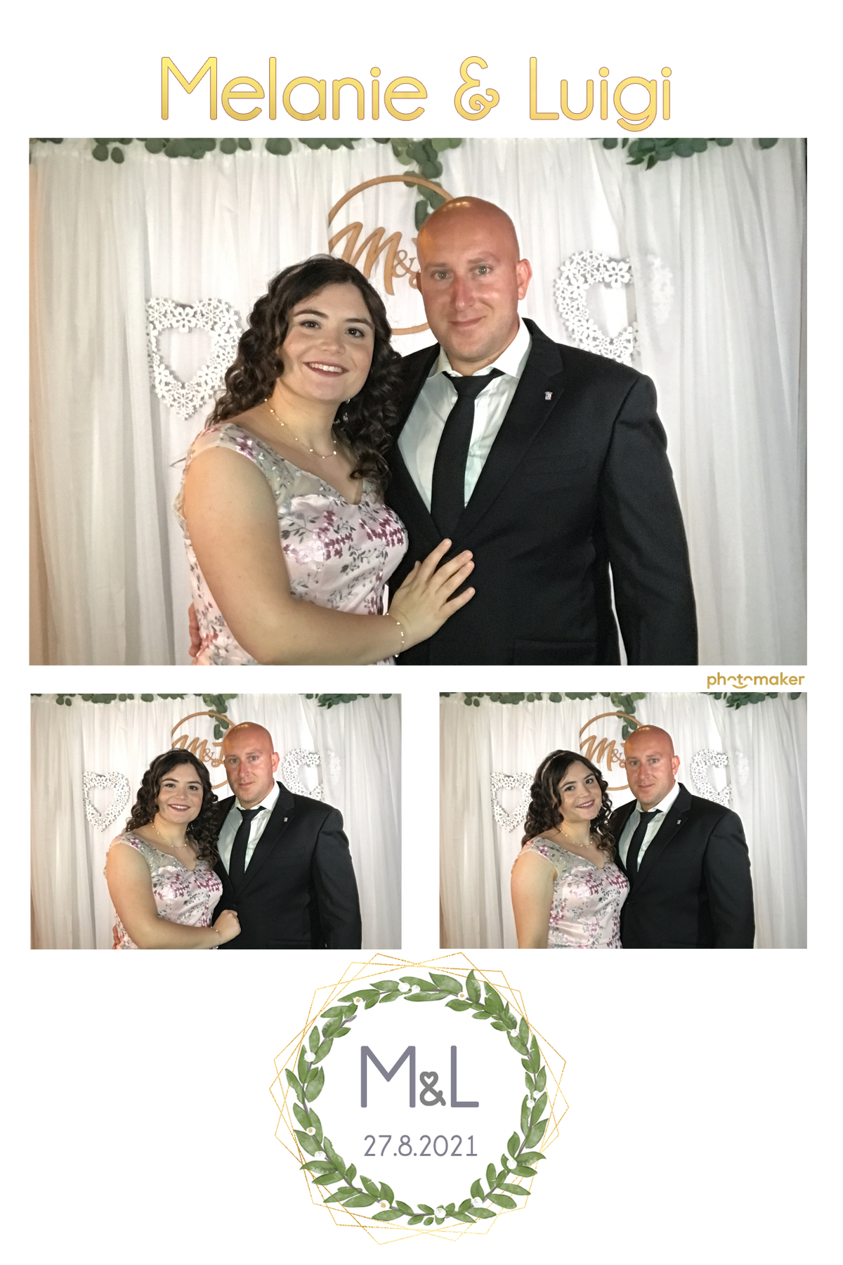 Melanie & Luigi's Wedding | View more photos from the event at gallery.photomakerphotobooth.com.mt/u/PhotomakerMalta/Melanie-Luigis-Wedding