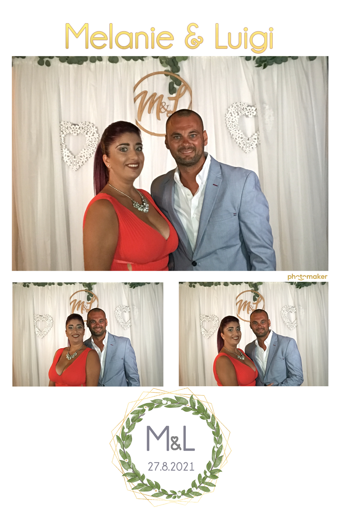 Melanie & Luigi's Wedding | View more photos from the event at gallery.photomakerphotobooth.com.mt/u/PhotomakerMalta/Melanie-Luigis-Wedding