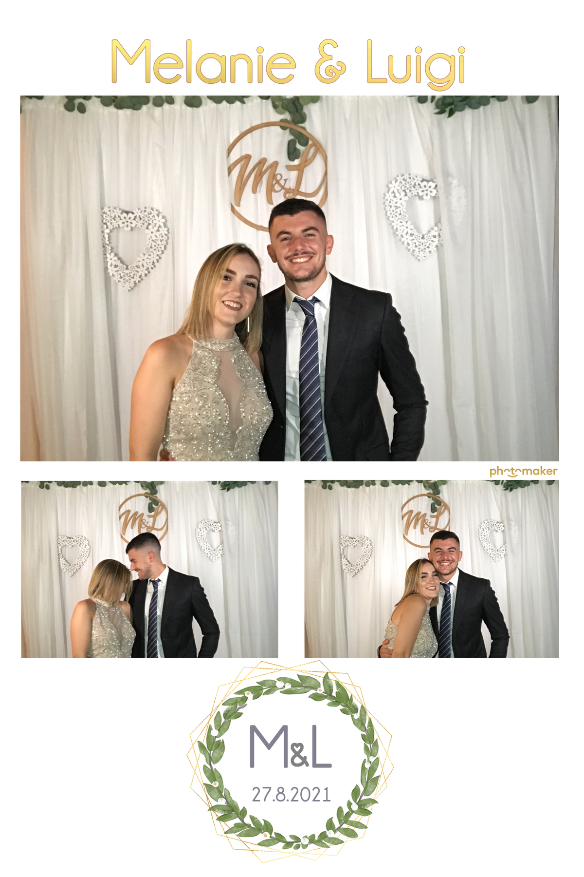 Melanie & Luigi's Wedding | View more photos from the event at gallery.photomakerphotobooth.com.mt/u/PhotomakerMalta/Melanie-Luigis-Wedding