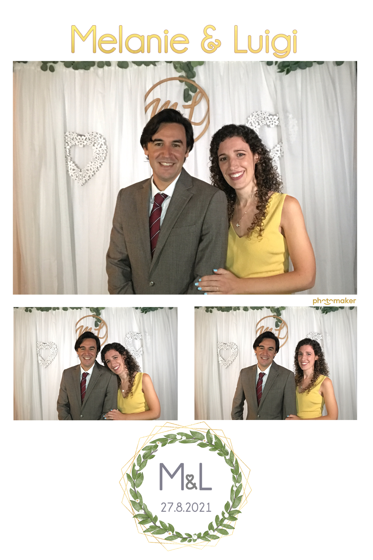 Melanie & Luigi's Wedding | View more photos from the event at gallery.photomakerphotobooth.com.mt/u/PhotomakerMalta/Melanie-Luigis-Wedding