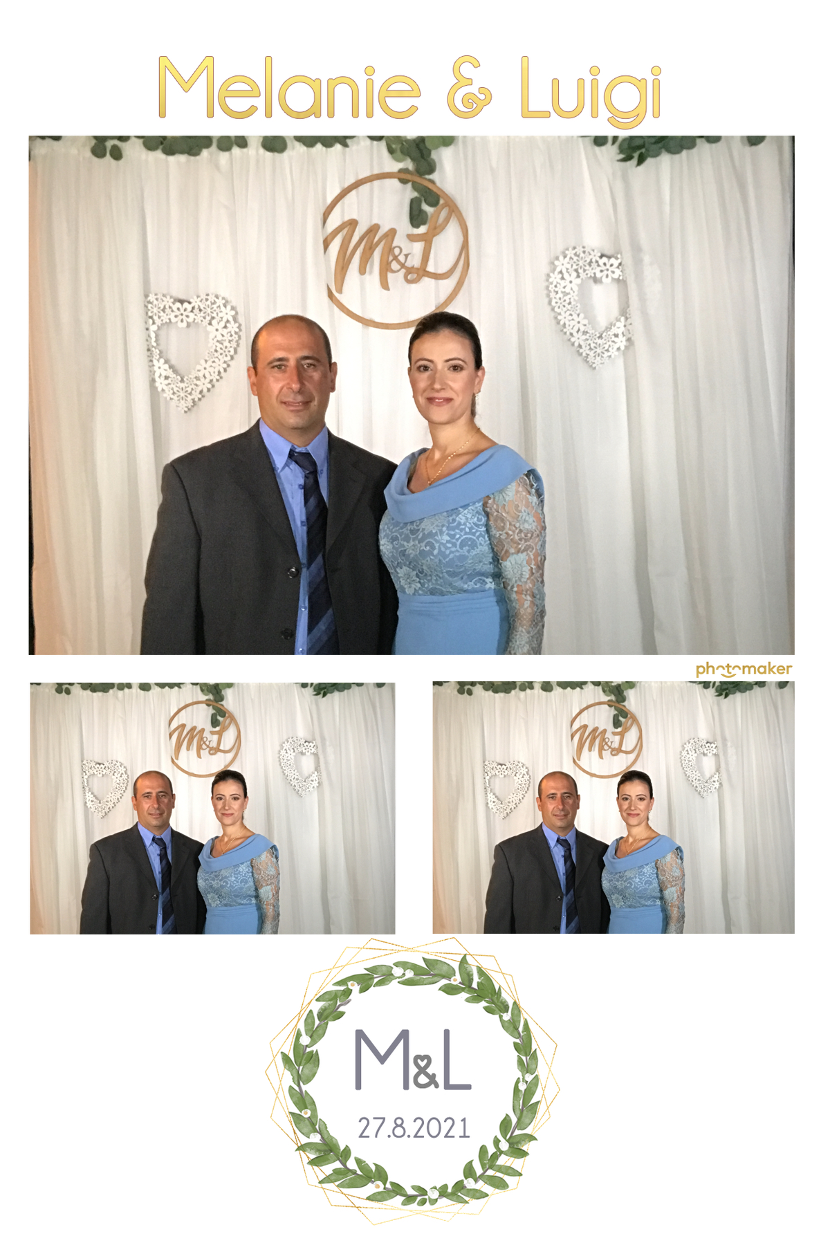 Melanie & Luigi's Wedding | View more photos from the event at gallery.photomakerphotobooth.com.mt/u/PhotomakerMalta/Melanie-Luigis-Wedding
