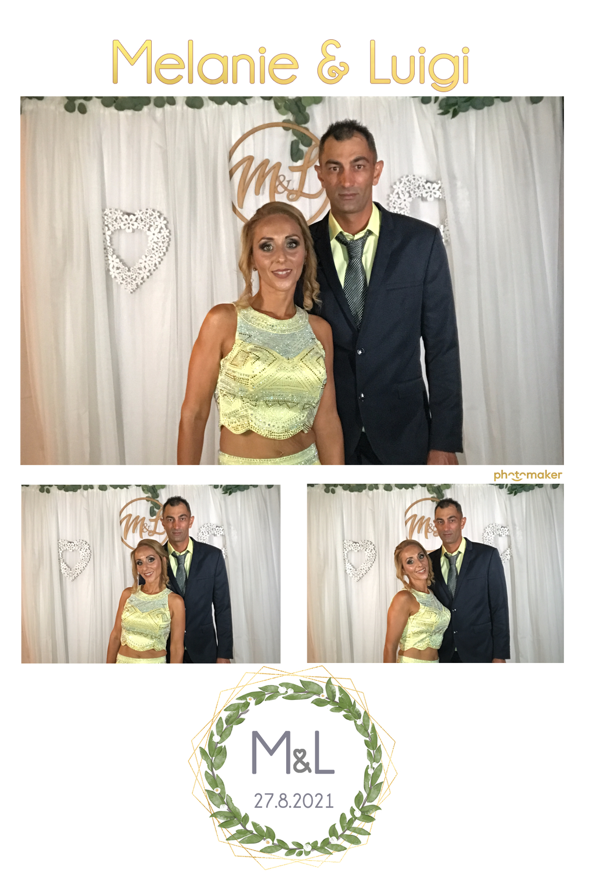 Melanie & Luigi's Wedding | View more photos from the event at gallery.photomakerphotobooth.com.mt/u/PhotomakerMalta/Melanie-Luigis-Wedding