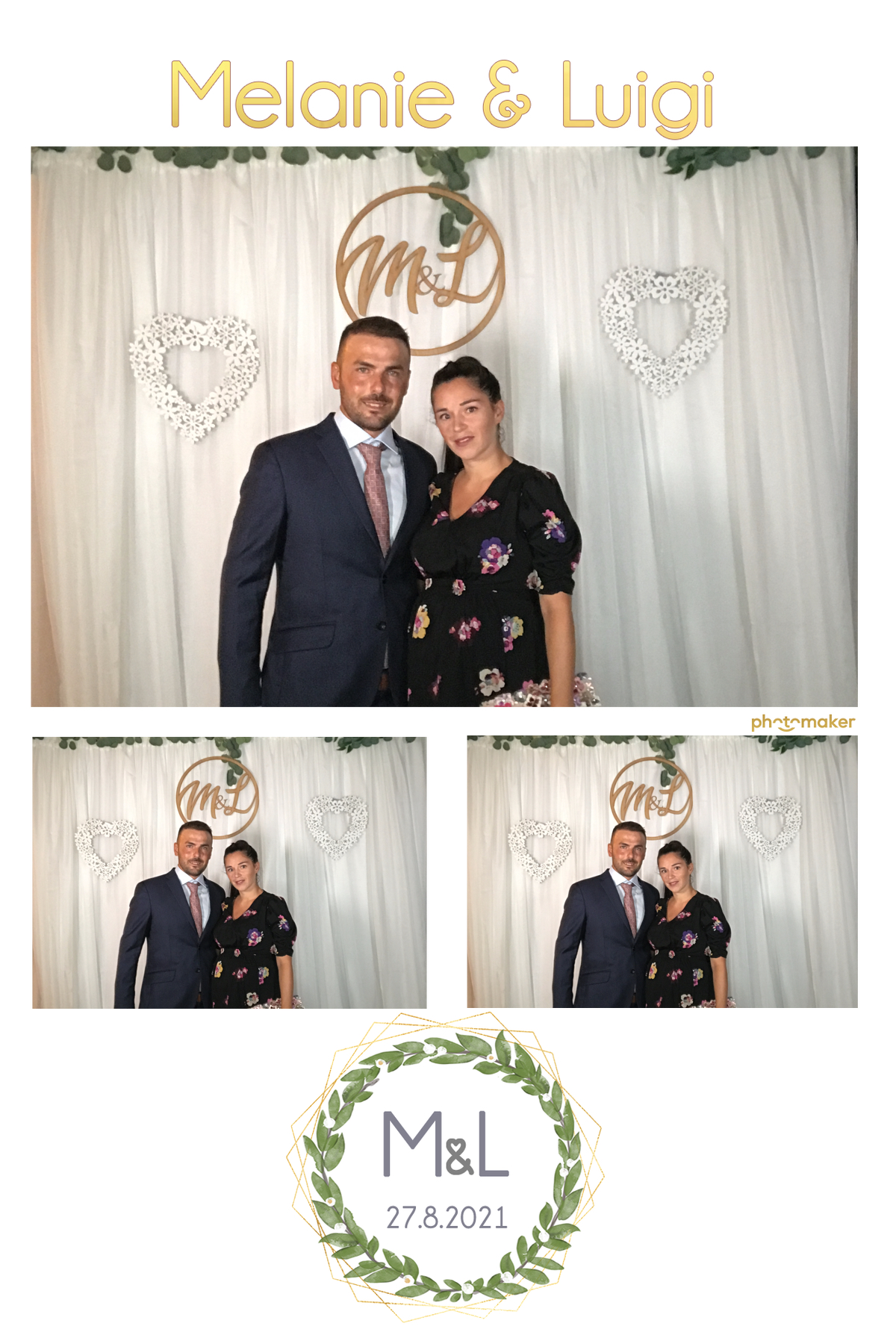 Melanie & Luigi's Wedding | View more photos from the event at gallery.photomakerphotobooth.com.mt/u/PhotomakerMalta/Melanie-Luigis-Wedding
