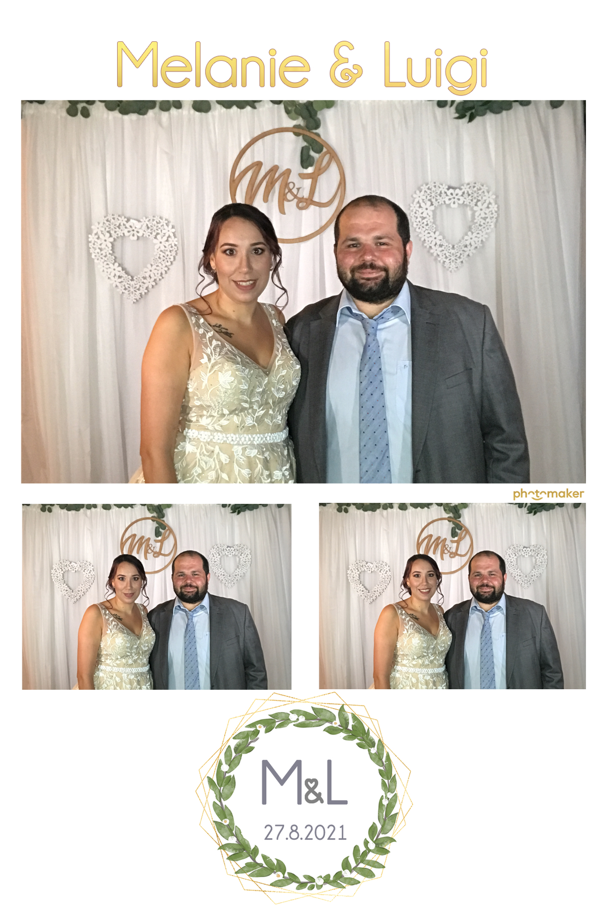 Melanie & Luigi's Wedding | View more photos from the event at gallery.photomakerphotobooth.com.mt/u/PhotomakerMalta/Melanie-Luigis-Wedding