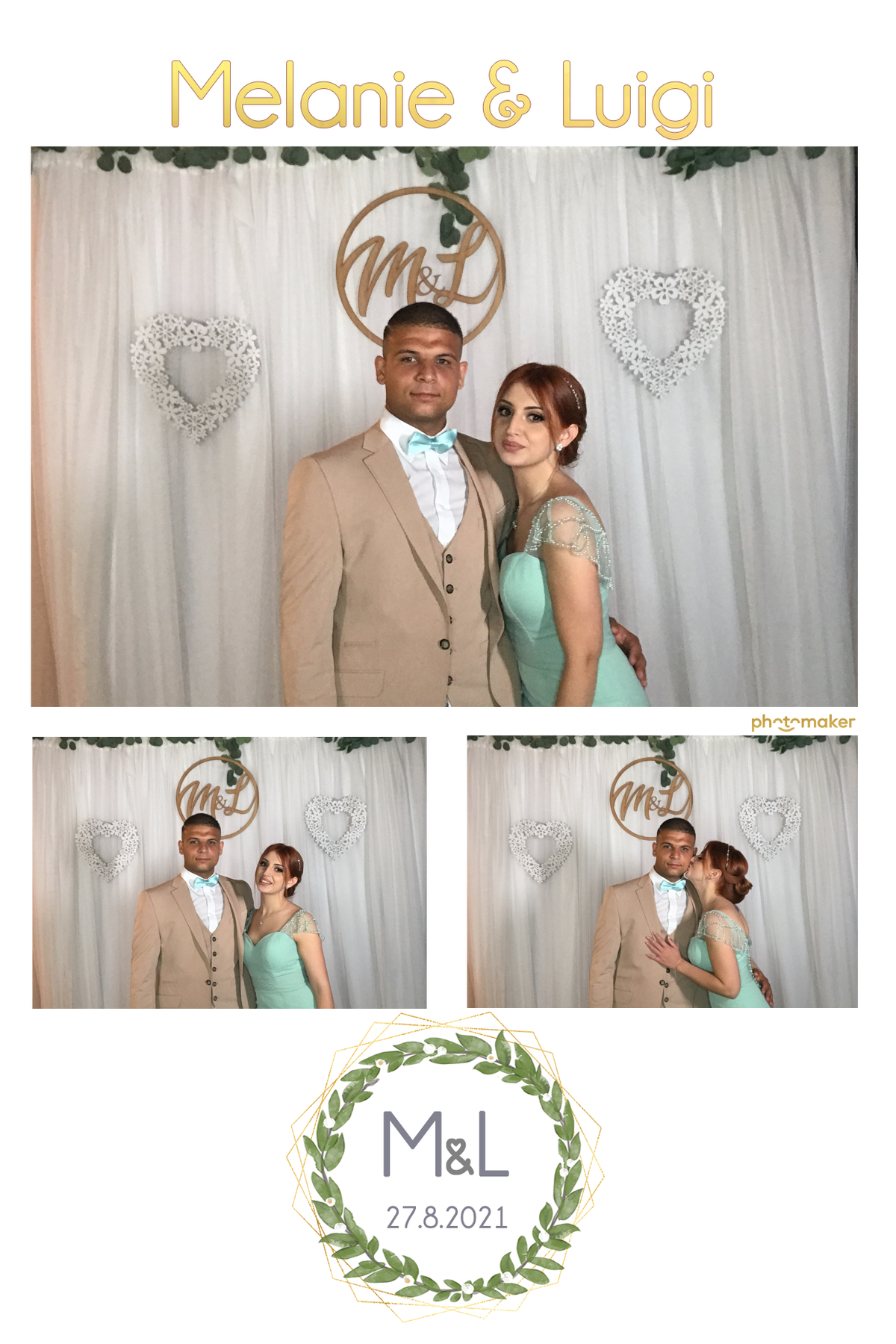 Melanie & Luigi's Wedding | View more photos from the event at gallery.photomakerphotobooth.com.mt/u/PhotomakerMalta/Melanie-Luigis-Wedding