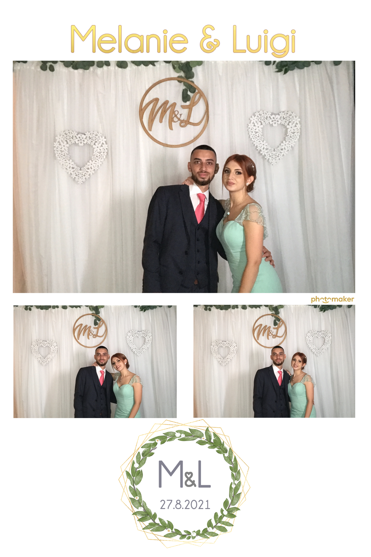 Melanie & Luigi's Wedding | View more photos from the event at gallery.photomakerphotobooth.com.mt/u/PhotomakerMalta/Melanie-Luigis-Wedding
