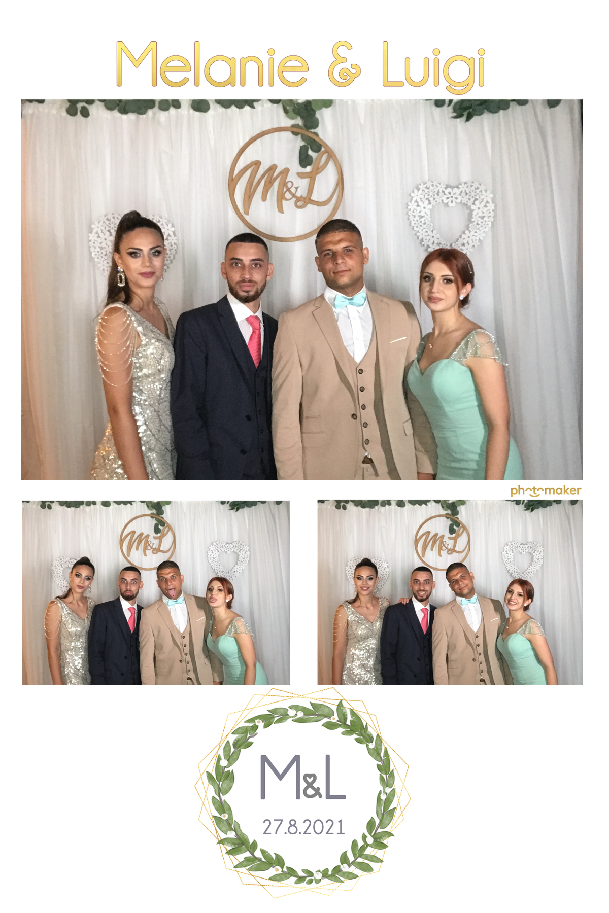 Melanie & Luigi's Wedding | View more photos from the event at gallery.photomakerphotobooth.com.mt/u/PhotomakerMalta/Melanie-Luigis-Wedding