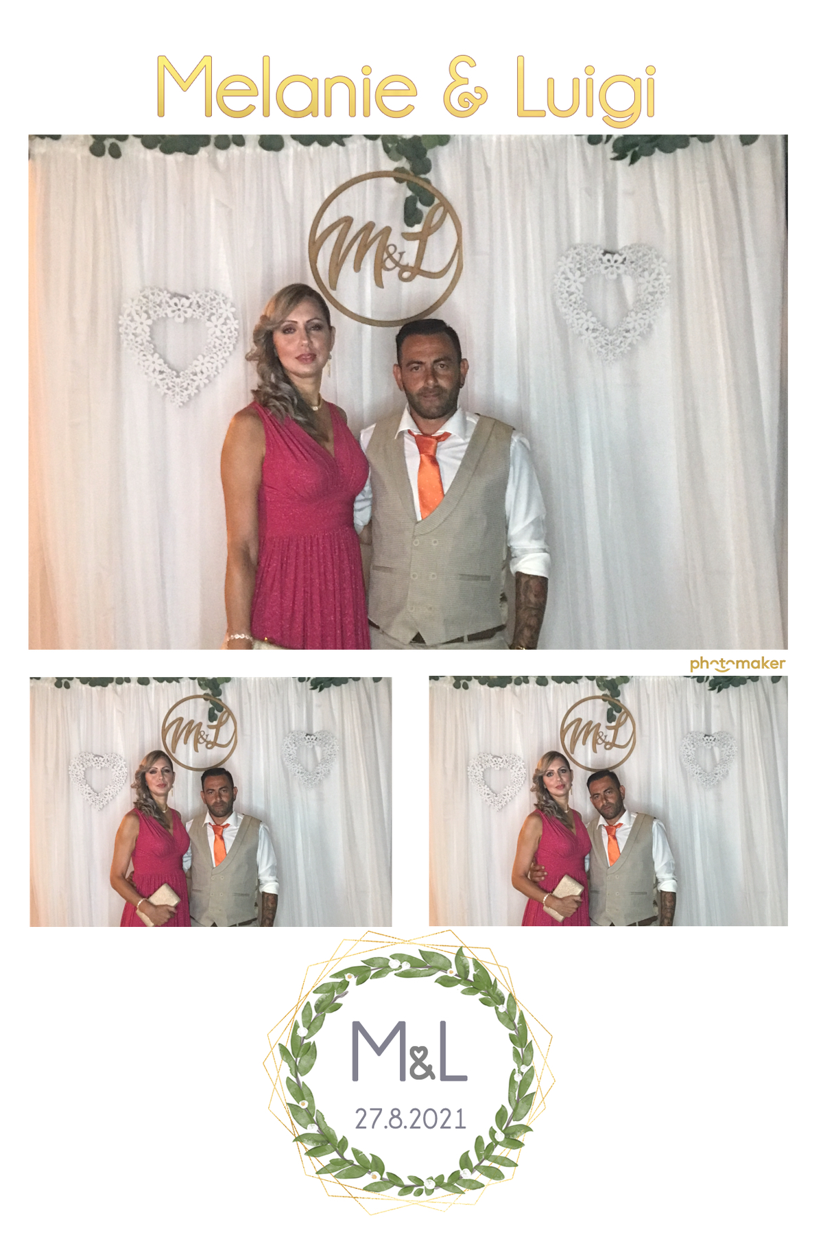 Melanie & Luigi's Wedding | View more photos from the event at gallery.photomakerphotobooth.com.mt/u/PhotomakerMalta/Melanie-Luigis-Wedding