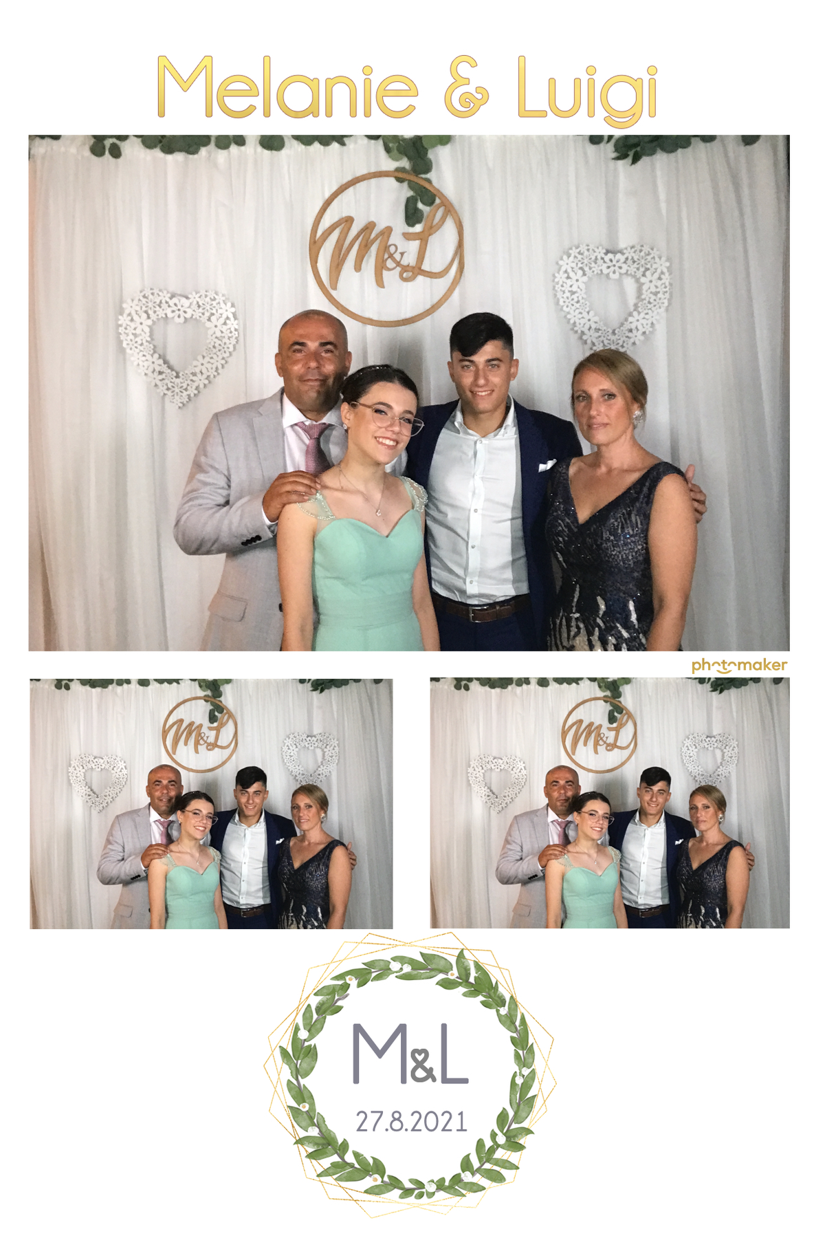 Melanie & Luigi's Wedding | View more photos from the event at gallery.photomakerphotobooth.com.mt/u/PhotomakerMalta/Melanie-Luigis-Wedding