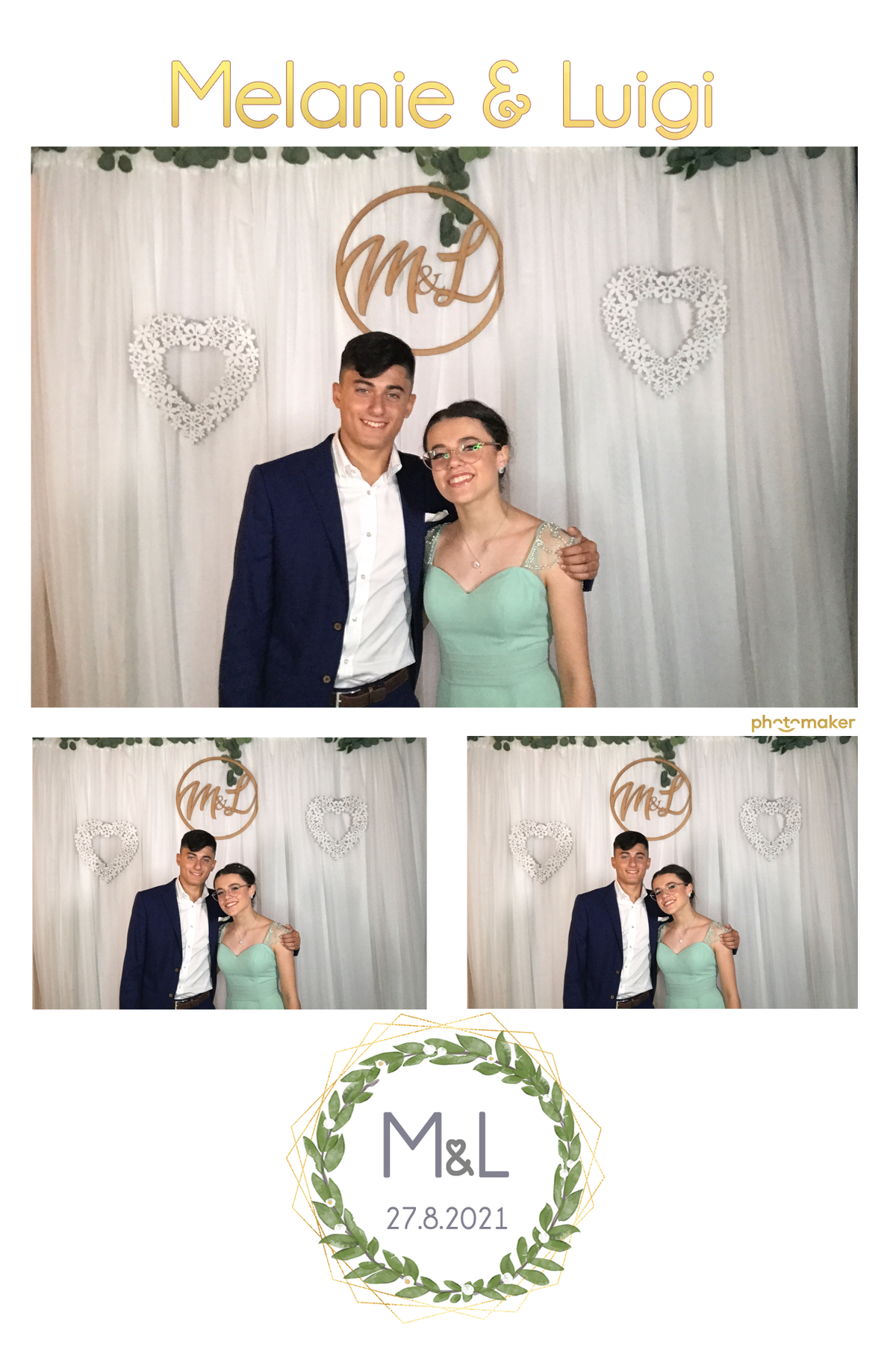 Melanie & Luigi's Wedding | View more photos from the event at gallery.photomakerphotobooth.com.mt/u/PhotomakerMalta/Melanie-Luigis-Wedding