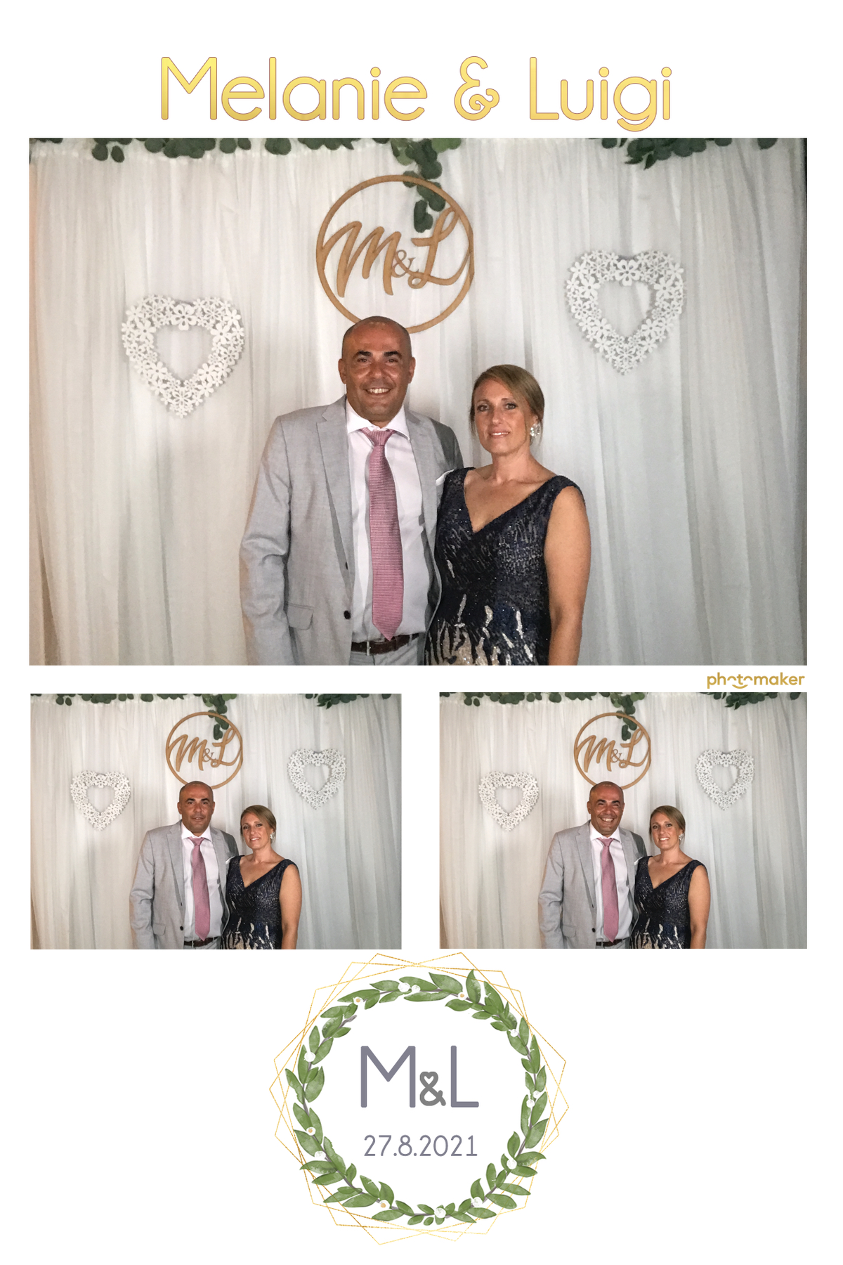 Melanie & Luigi's Wedding | View more photos from the event at gallery.photomakerphotobooth.com.mt/u/PhotomakerMalta/Melanie-Luigis-Wedding
