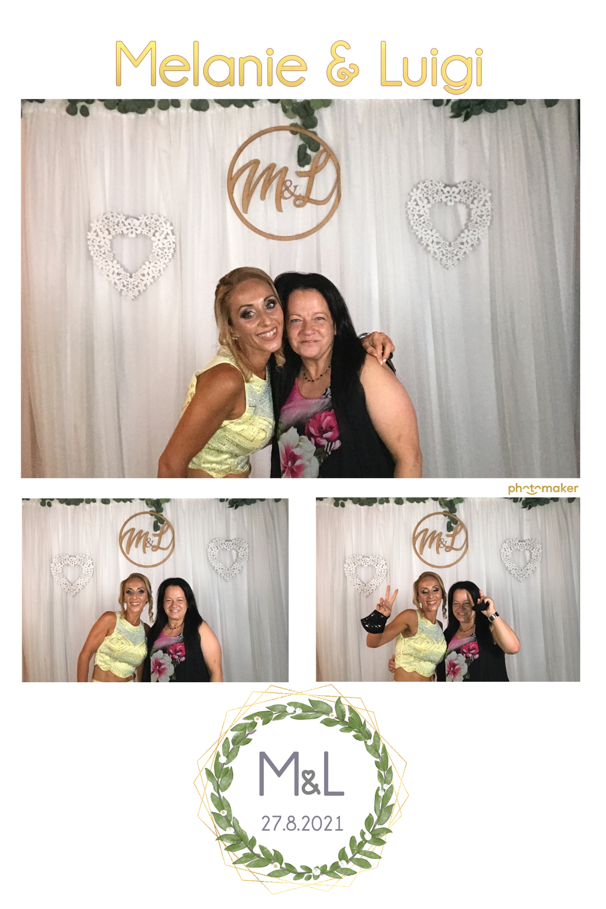 Melanie & Luigi's Wedding | View more photos from the event at gallery.photomakerphotobooth.com.mt/u/PhotomakerMalta/Melanie-Luigis-Wedding