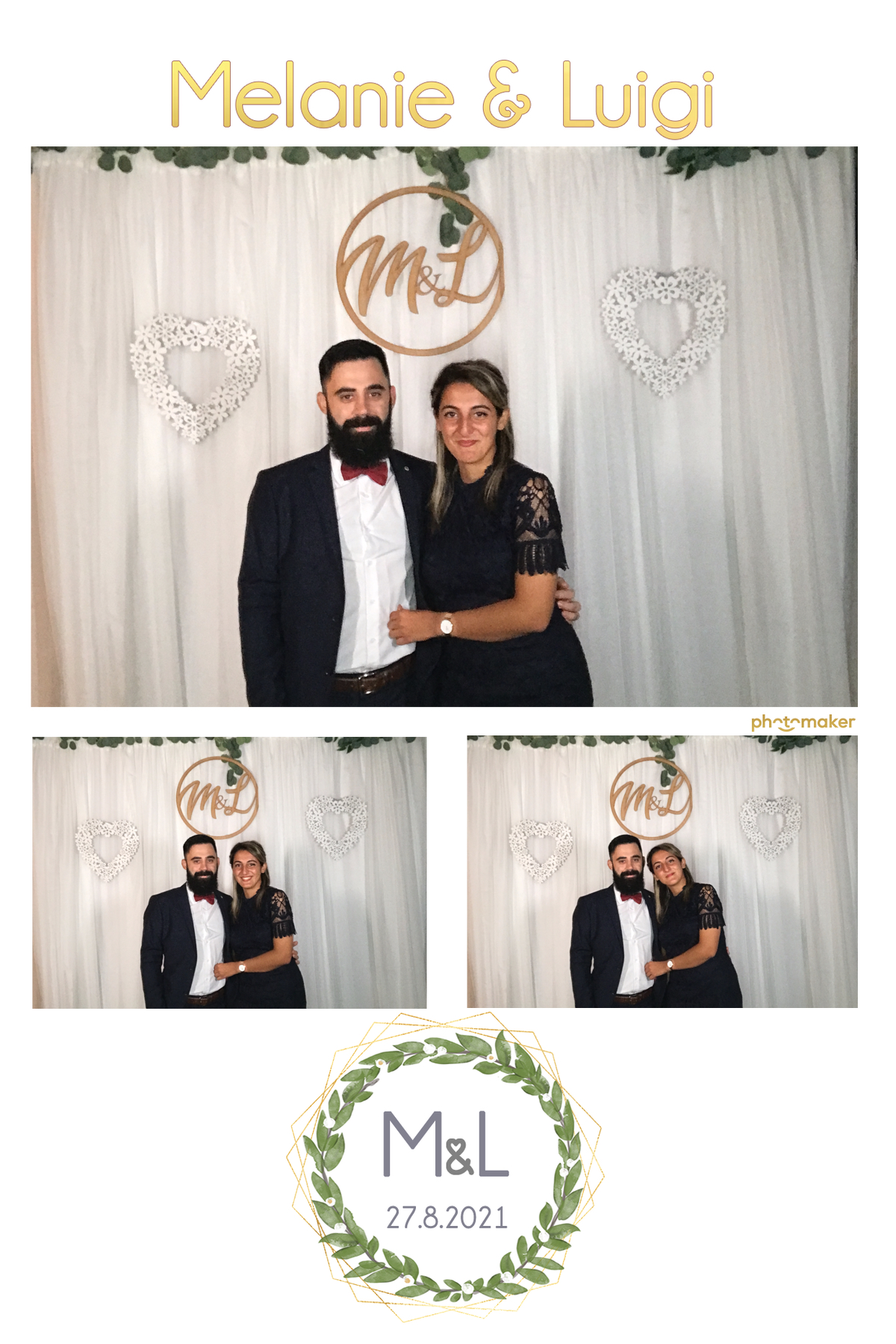 Melanie & Luigi's Wedding | View more photos from the event at gallery.photomakerphotobooth.com.mt/u/PhotomakerMalta/Melanie-Luigis-Wedding