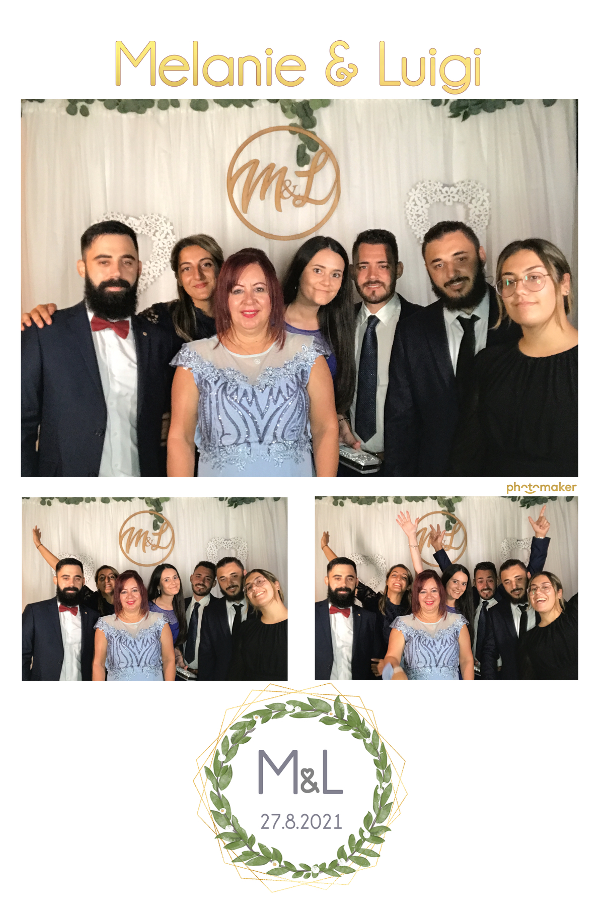 Melanie & Luigi's Wedding | View more photos from the event at gallery.photomakerphotobooth.com.mt/u/PhotomakerMalta/Melanie-Luigis-Wedding
