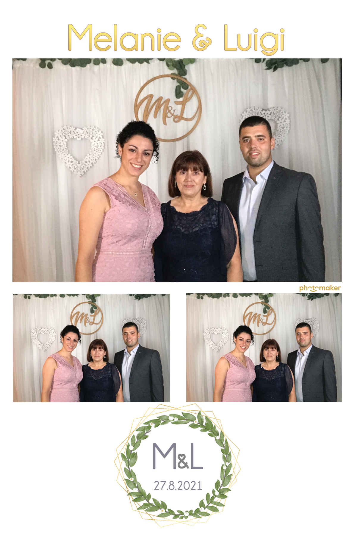Melanie & Luigi's Wedding | View more photos from the event at gallery.photomakerphotobooth.com.mt/u/PhotomakerMalta/Melanie-Luigis-Wedding
