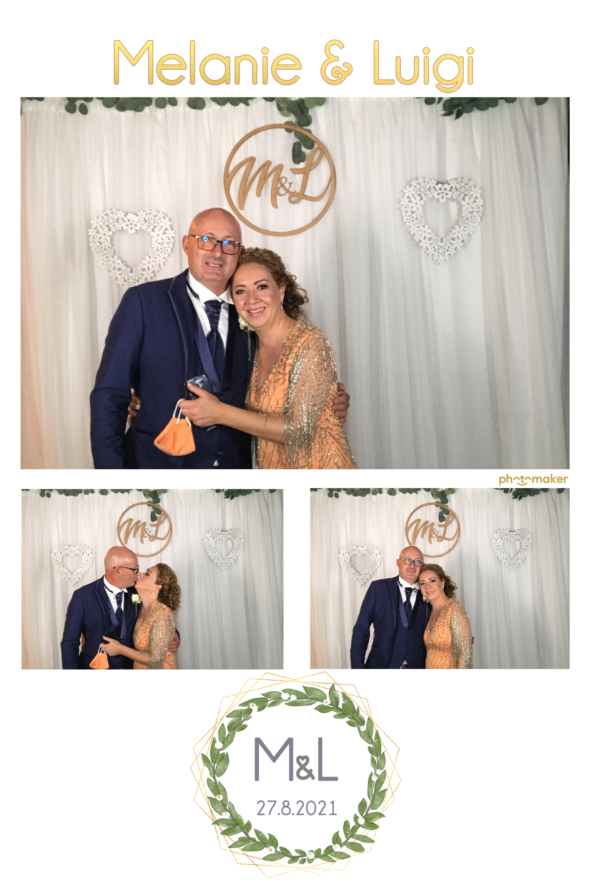 Melanie & Luigi's Wedding | View more photos from the event at gallery.photomakerphotobooth.com.mt/u/PhotomakerMalta/Melanie-Luigis-Wedding