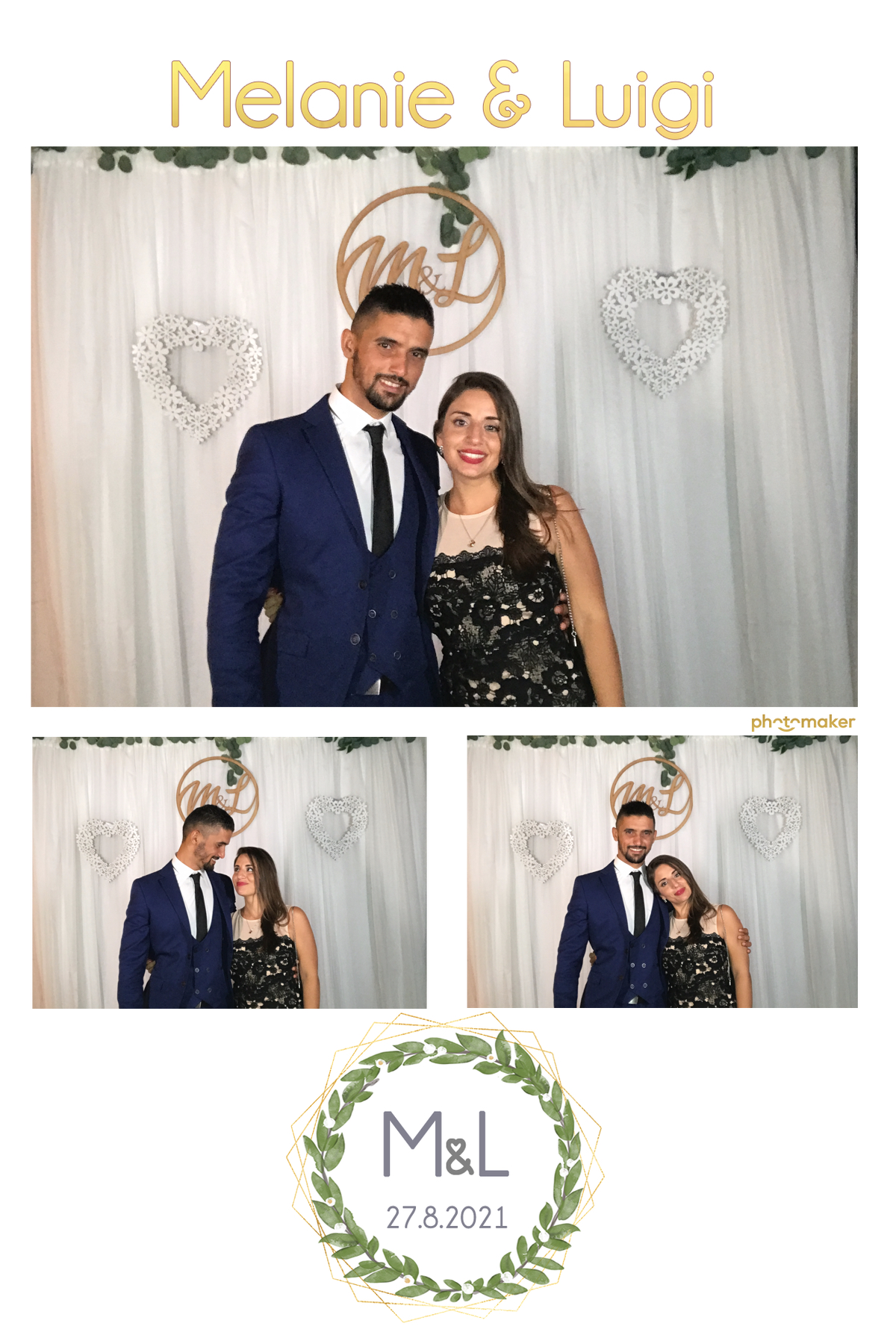 Melanie & Luigi's Wedding | View more photos from the event at gallery.photomakerphotobooth.com.mt/u/PhotomakerMalta/Melanie-Luigis-Wedding