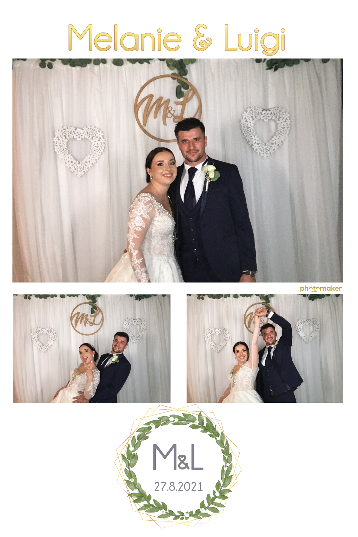 Melanie & Luigi's Wedding | View more photos from the event at gallery.photomakerphotobooth.com.mt/u/PhotomakerMalta/Melanie-Luigis-Wedding