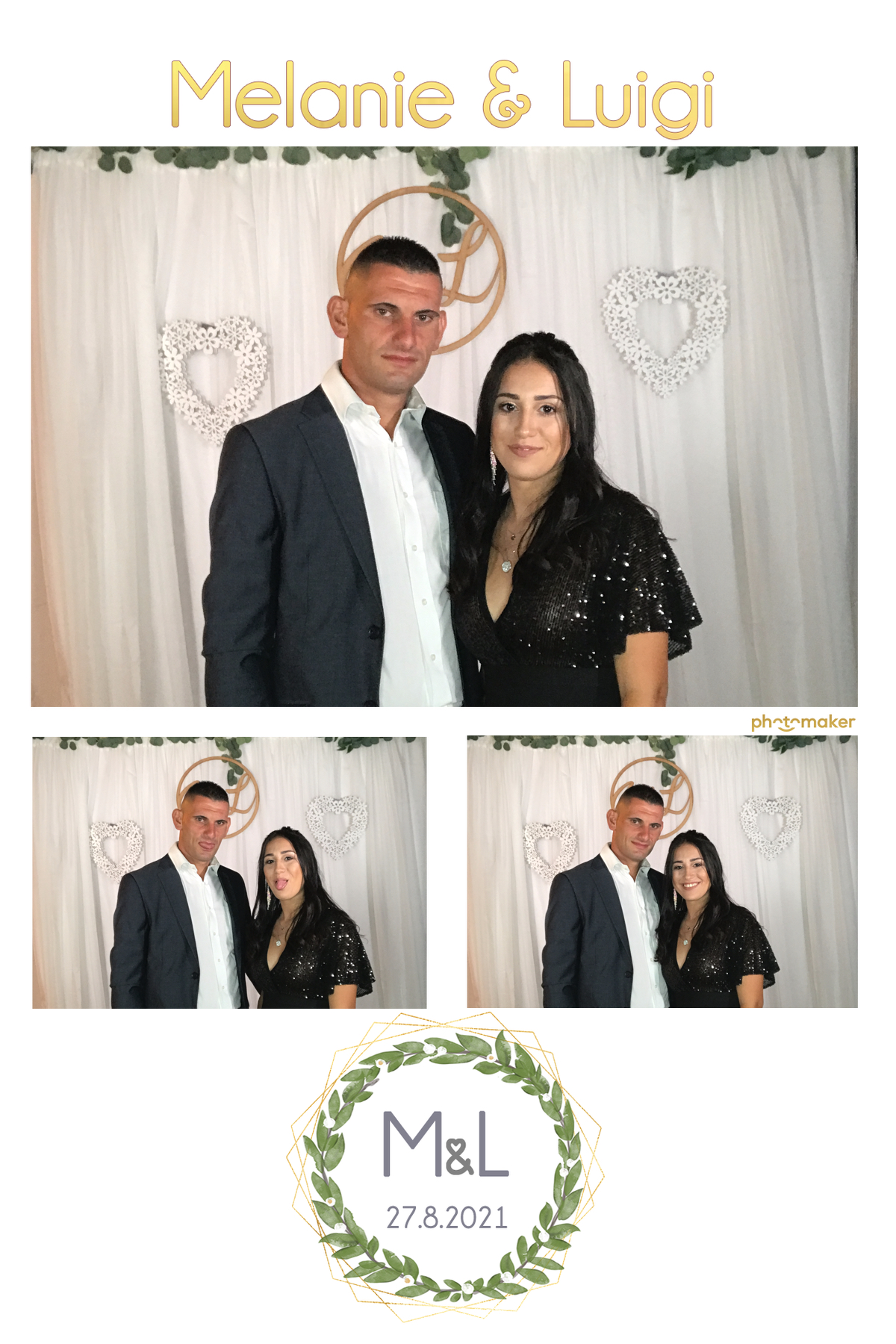 Melanie & Luigi's Wedding | View more photos from the event at gallery.photomakerphotobooth.com.mt/u/PhotomakerMalta/Melanie-Luigis-Wedding