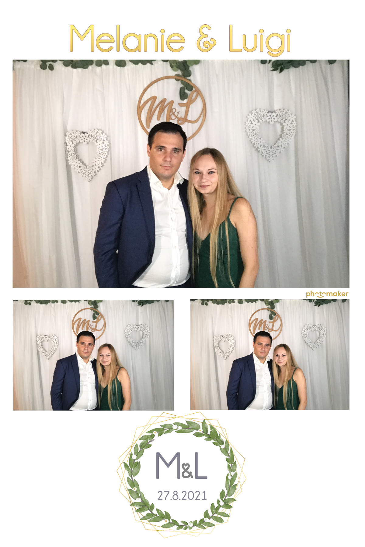 Melanie & Luigi's Wedding | View more photos from the event at gallery.photomakerphotobooth.com.mt/u/PhotomakerMalta/Melanie-Luigis-Wedding