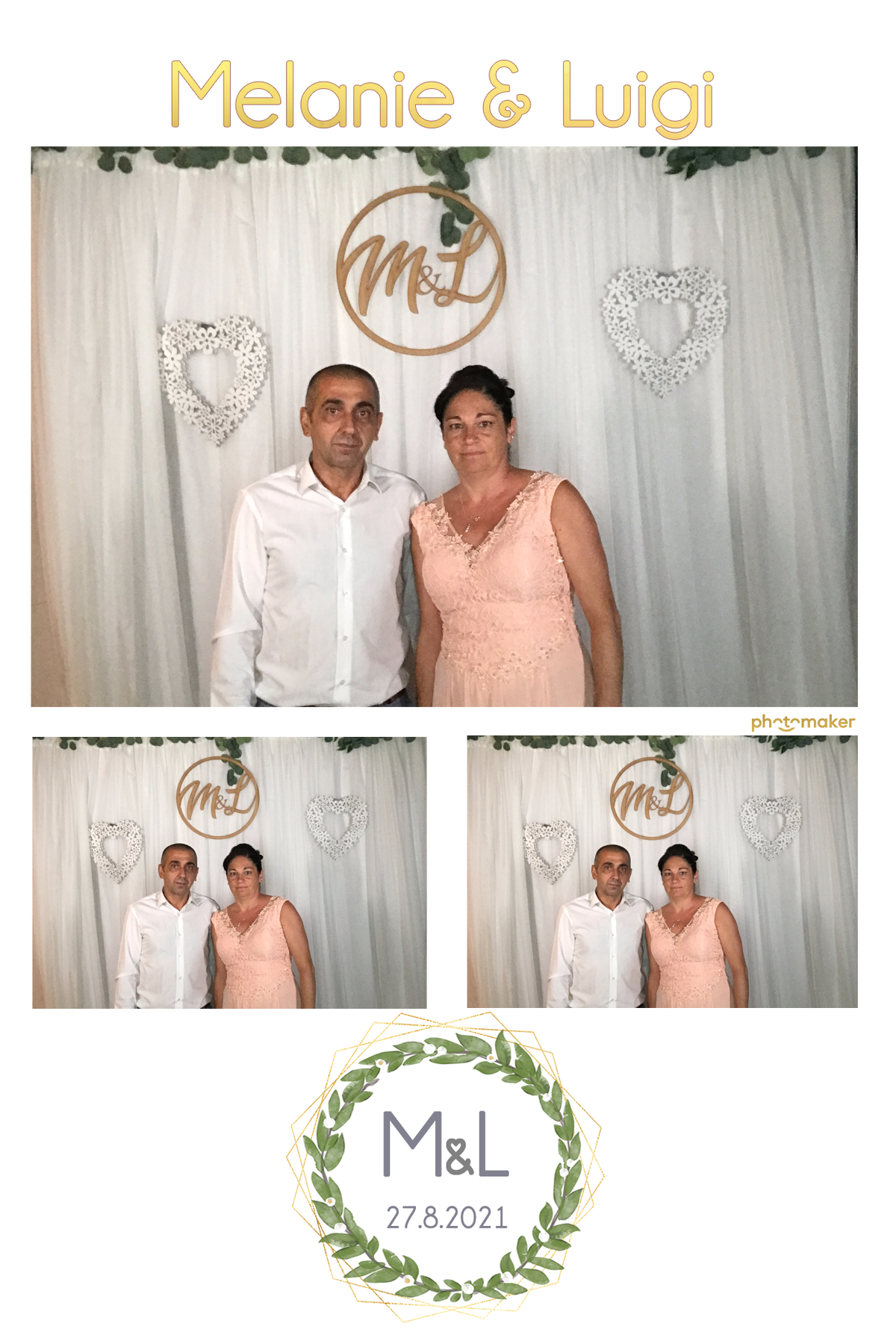 Melanie & Luigi's Wedding | View more photos from the event at gallery.photomakerphotobooth.com.mt/u/PhotomakerMalta/Melanie-Luigis-Wedding