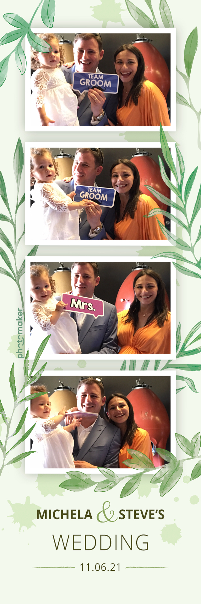 Michela & Steve's wedding | View more photos from the event at gallery.photomakerphotobooth.com.mt/u/PhotomakerMalta/Michela-Steves-wedding