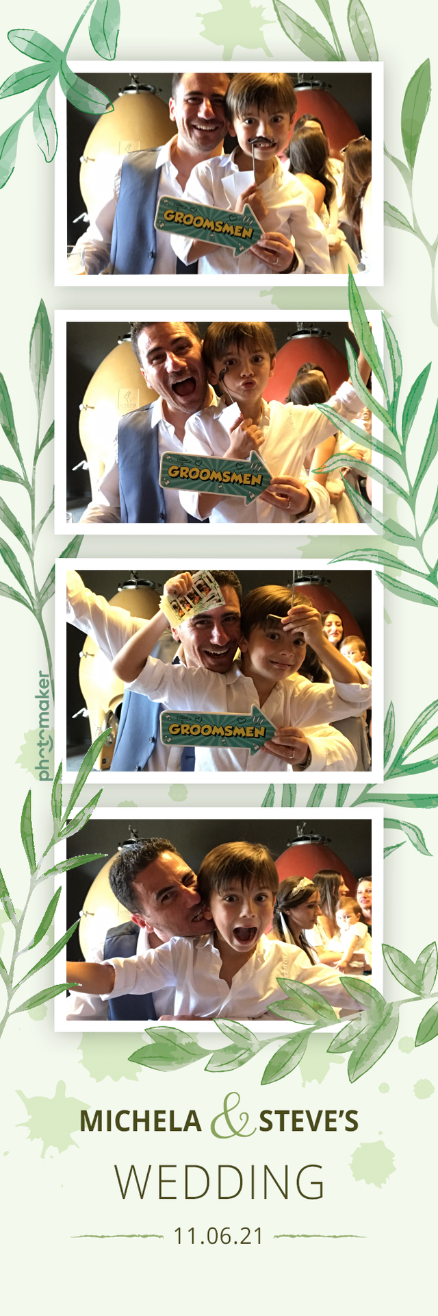 Michela & Steve's wedding | View more photos from the event at gallery.photomakerphotobooth.com.mt/u/PhotomakerMalta/Michela-Steves-wedding