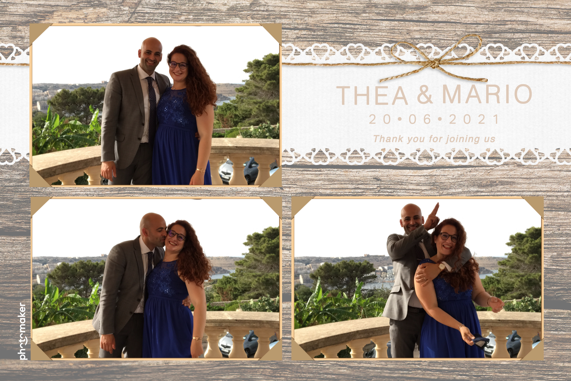 Thea & Mario's wedding | View more photos from the event at gallery.photomakerphotobooth.com.mt/u/PhotomakerMalta/Thea-Marios-wedding