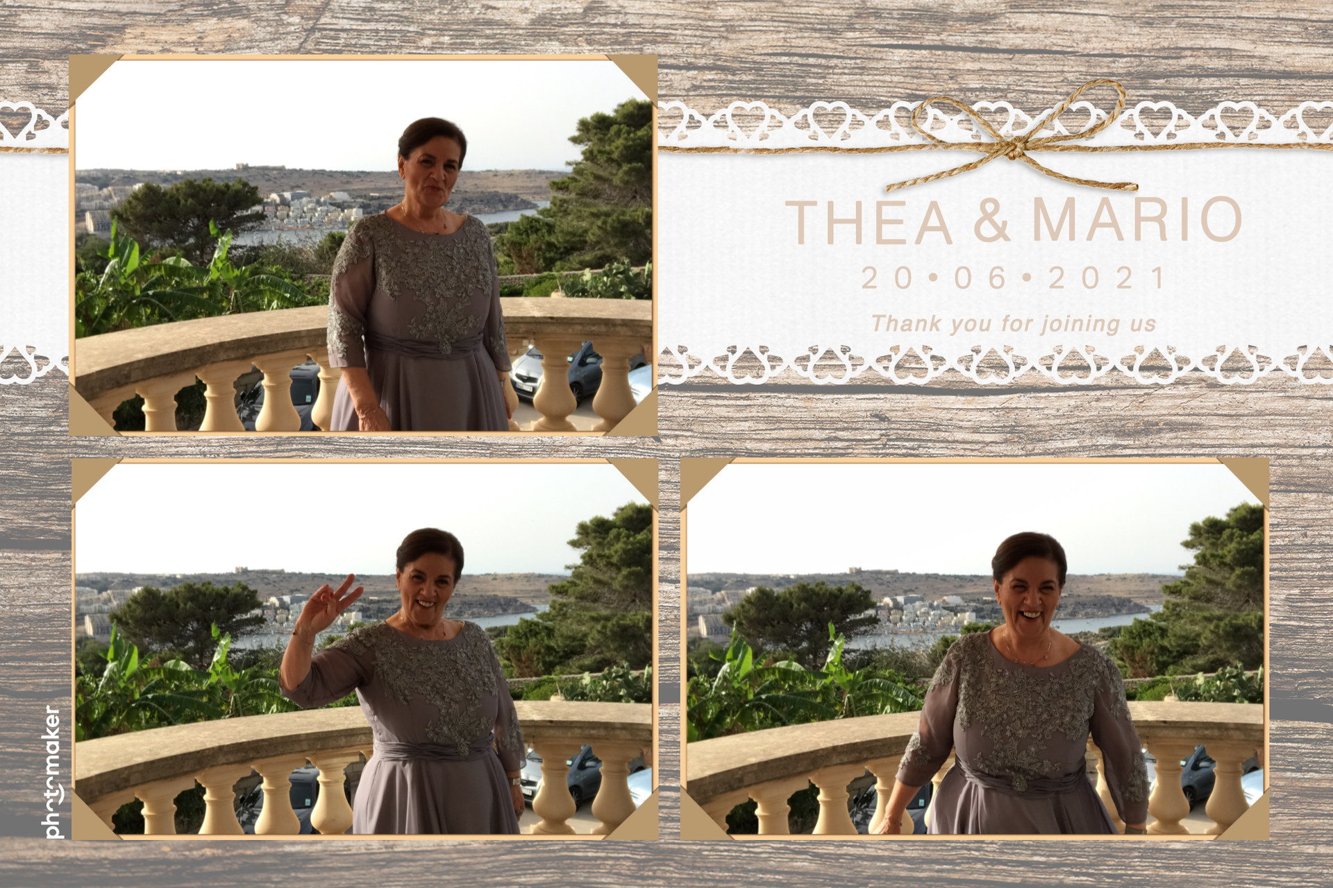 Thea & Mario's wedding | View more photos from the event at gallery.photomakerphotobooth.com.mt/u/PhotomakerMalta/Thea-Marios-wedding