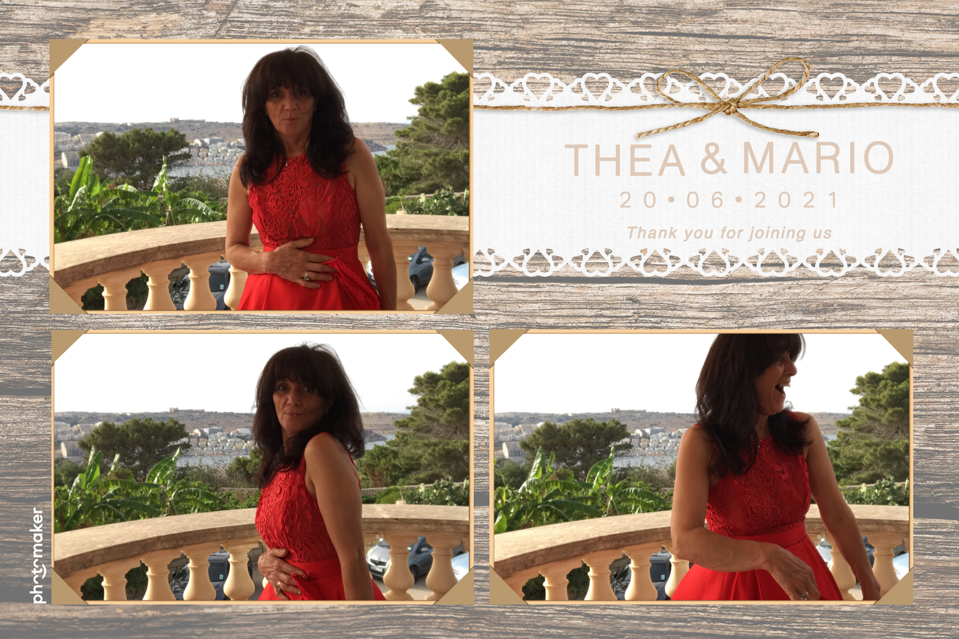 Thea & Mario's wedding | View more photos from the event at gallery.photomakerphotobooth.com.mt/u/PhotomakerMalta/Thea-Marios-wedding