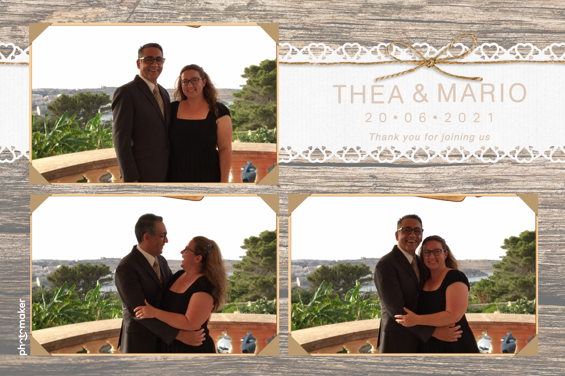 Thea & Mario's wedding | View more photos from the event at gallery.photomakerphotobooth.com.mt/u/PhotomakerMalta/Thea-Marios-wedding