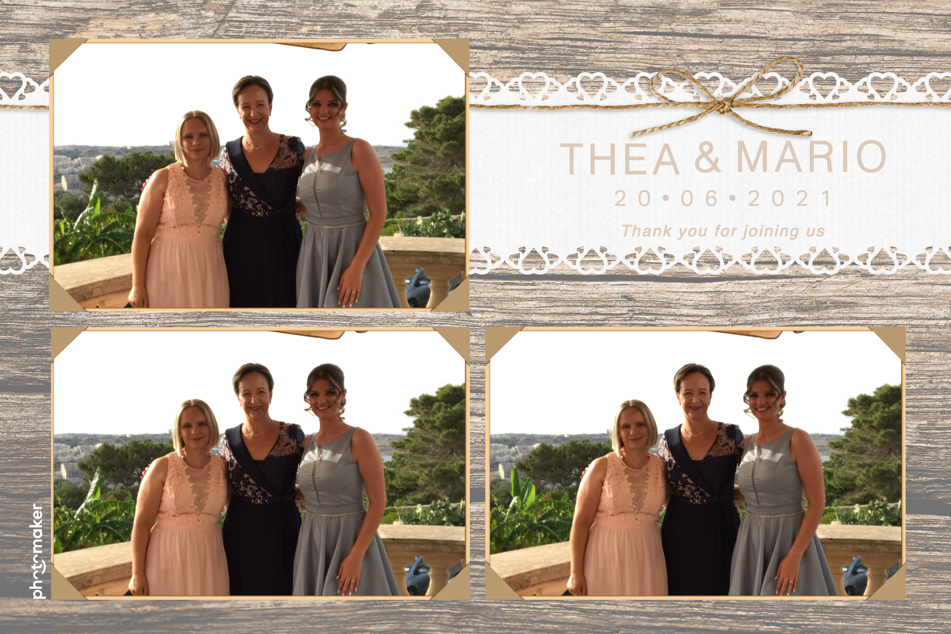 Thea & Mario's wedding | View more photos from the event at gallery.photomakerphotobooth.com.mt/u/PhotomakerMalta/Thea-Marios-wedding
