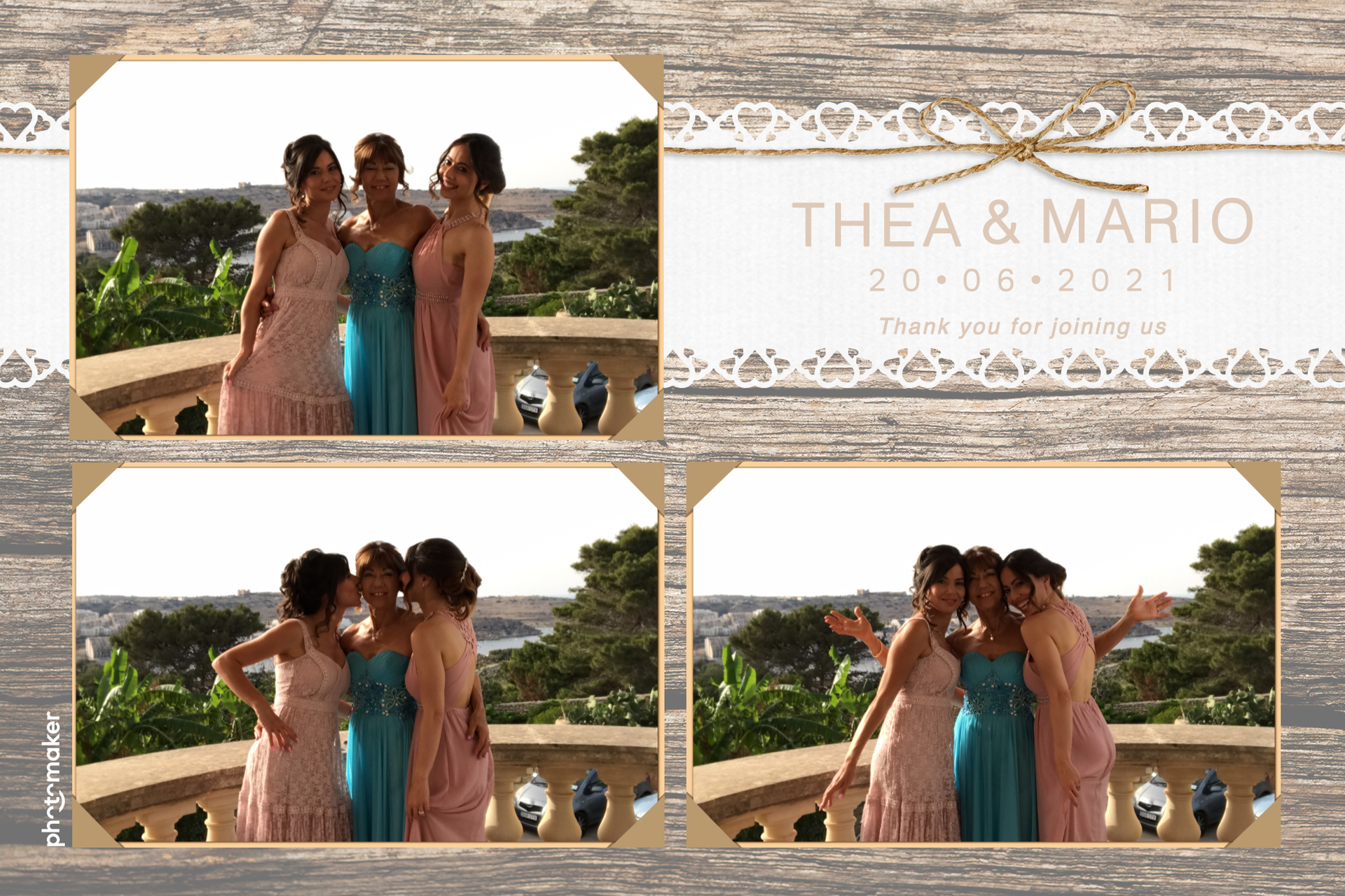Thea & Mario's wedding | View more photos from the event at gallery.photomakerphotobooth.com.mt/u/PhotomakerMalta/Thea-Marios-wedding