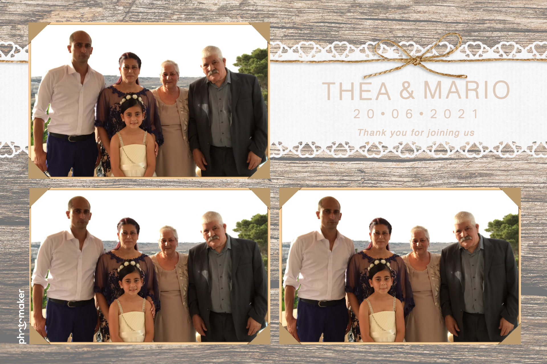 Thea & Mario's wedding | View more photos from the event at gallery.photomakerphotobooth.com.mt/u/PhotomakerMalta/Thea-Marios-wedding