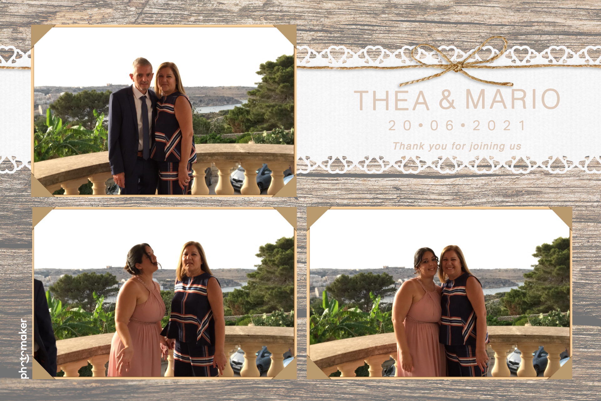 Thea & Mario's wedding | View more photos from the event at gallery.photomakerphotobooth.com.mt/u/PhotomakerMalta/Thea-Marios-wedding