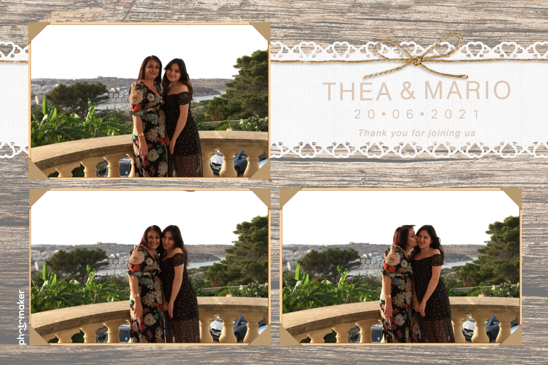 Thea & Mario's wedding | View more photos from the event at gallery.photomakerphotobooth.com.mt/u/PhotomakerMalta/Thea-Marios-wedding