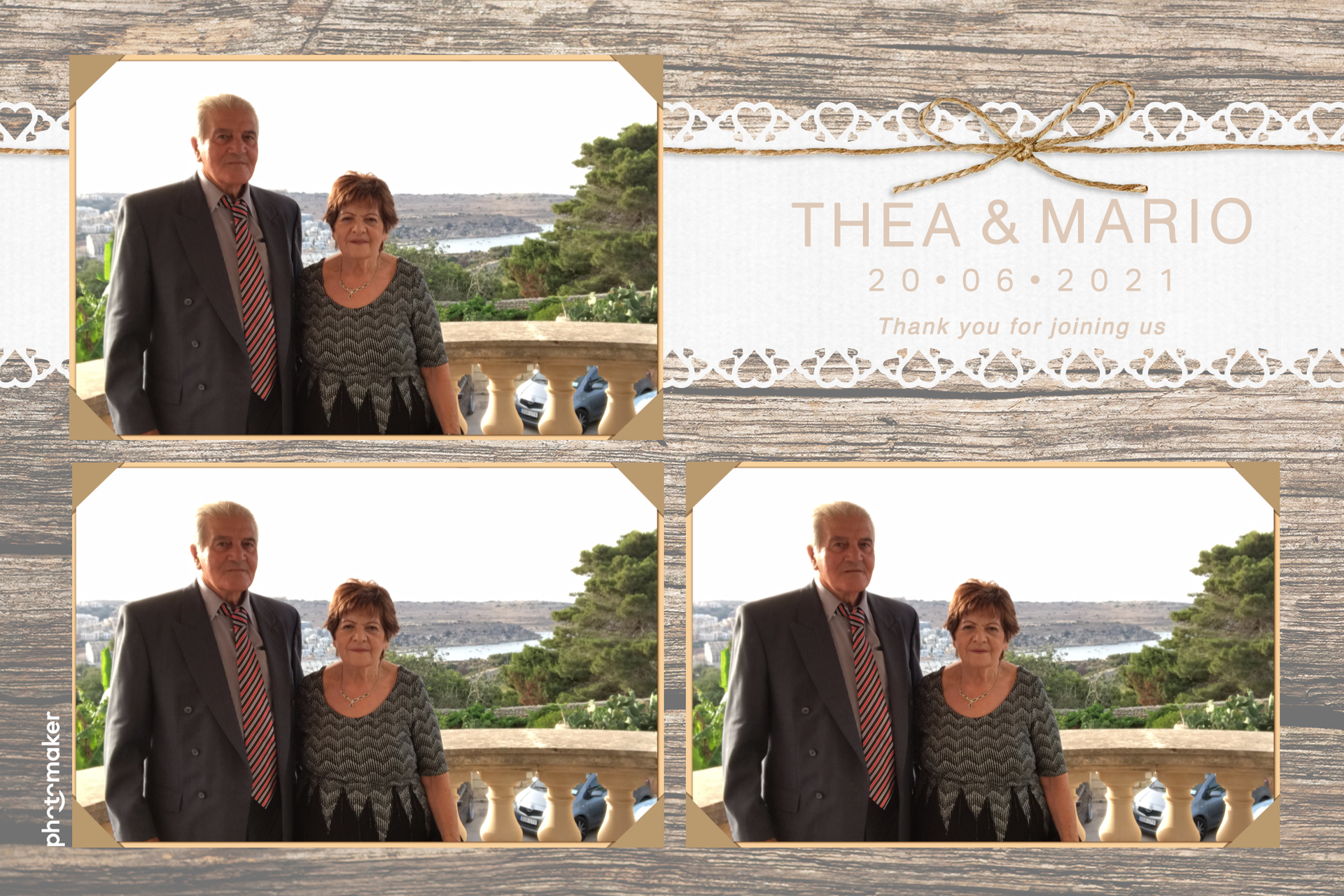Thea & Mario's wedding | View more photos from the event at gallery.photomakerphotobooth.com.mt/u/PhotomakerMalta/Thea-Marios-wedding