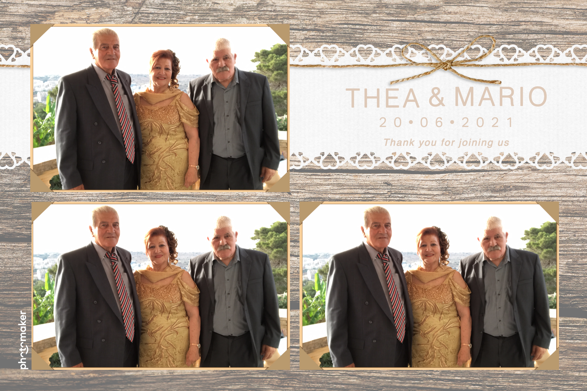 Thea & Mario's wedding | View more photos from the event at gallery.photomakerphotobooth.com.mt/u/PhotomakerMalta/Thea-Marios-wedding