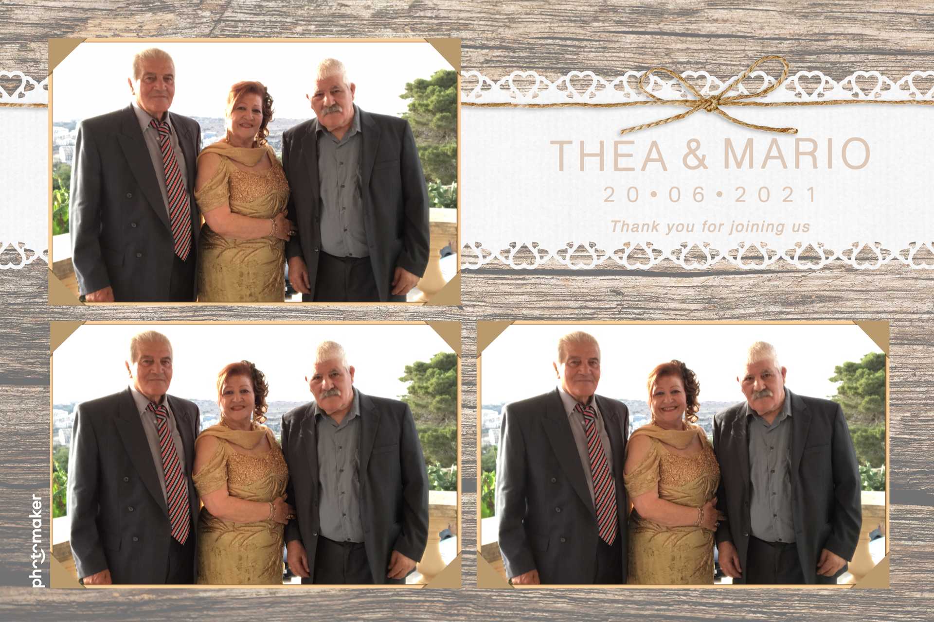 Thea & Mario's wedding | View more photos from the event at gallery.photomakerphotobooth.com.mt/u/PhotomakerMalta/Thea-Marios-wedding
