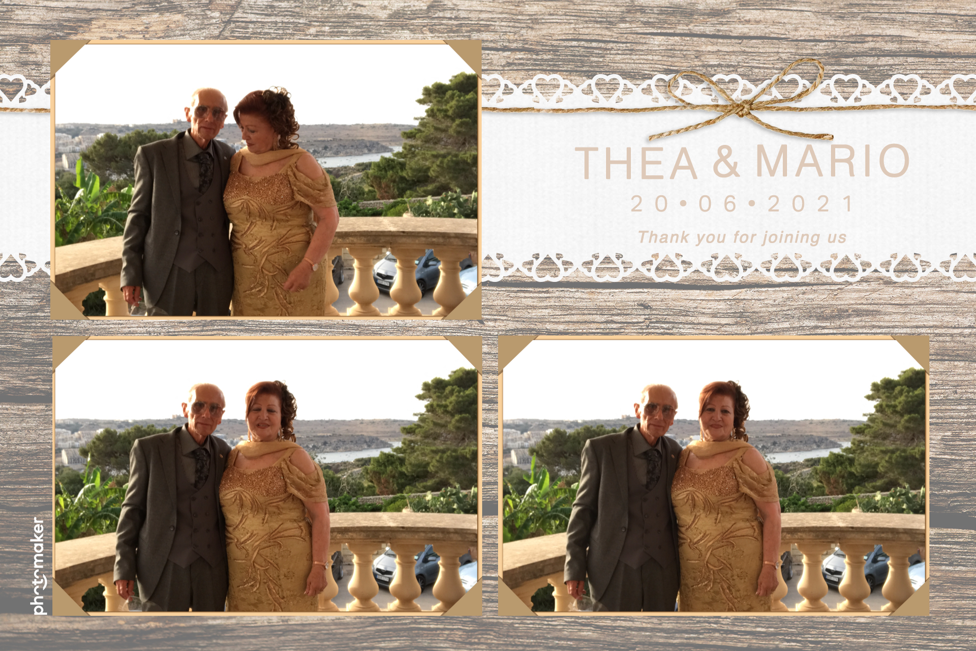 Thea & Mario's wedding | View more photos from the event at gallery.photomakerphotobooth.com.mt/u/PhotomakerMalta/Thea-Marios-wedding