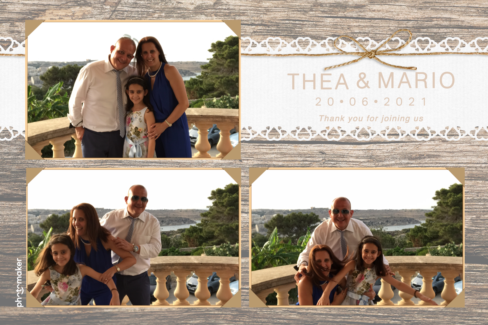Thea & Mario's wedding | View more photos from the event at gallery.photomakerphotobooth.com.mt/u/PhotomakerMalta/Thea-Marios-wedding