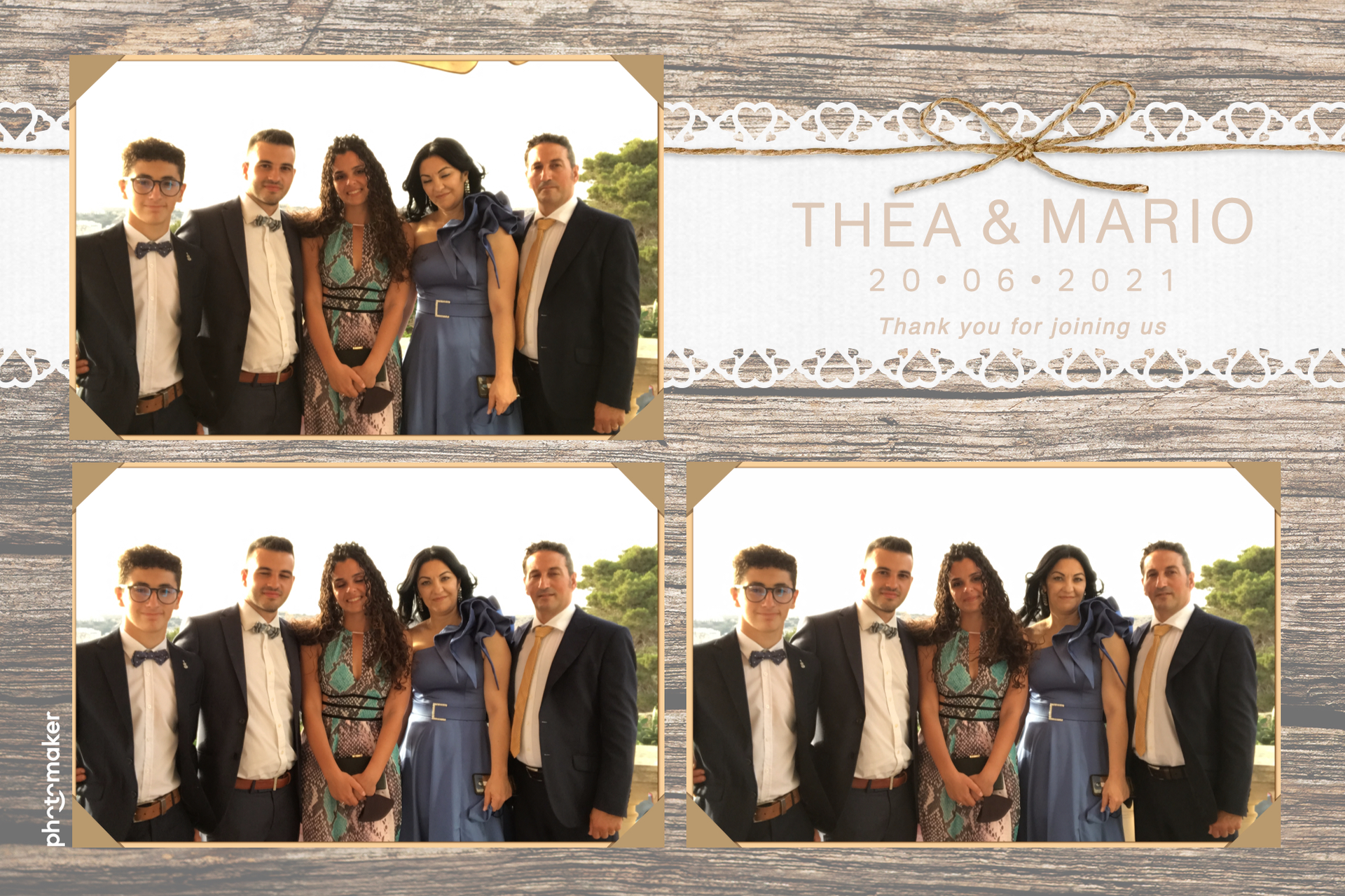 Thea & Mario's wedding | View more photos from the event at gallery.photomakerphotobooth.com.mt/u/PhotomakerMalta/Thea-Marios-wedding