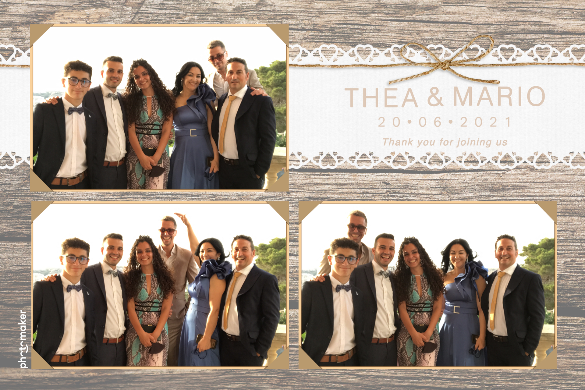 Thea & Mario's wedding | View more photos from the event at gallery.photomakerphotobooth.com.mt/u/PhotomakerMalta/Thea-Marios-wedding