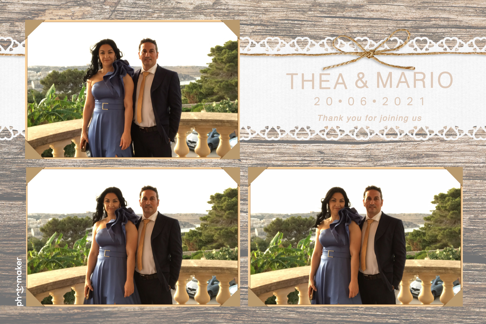 Thea & Mario's wedding | View more photos from the event at gallery.photomakerphotobooth.com.mt/u/PhotomakerMalta/Thea-Marios-wedding